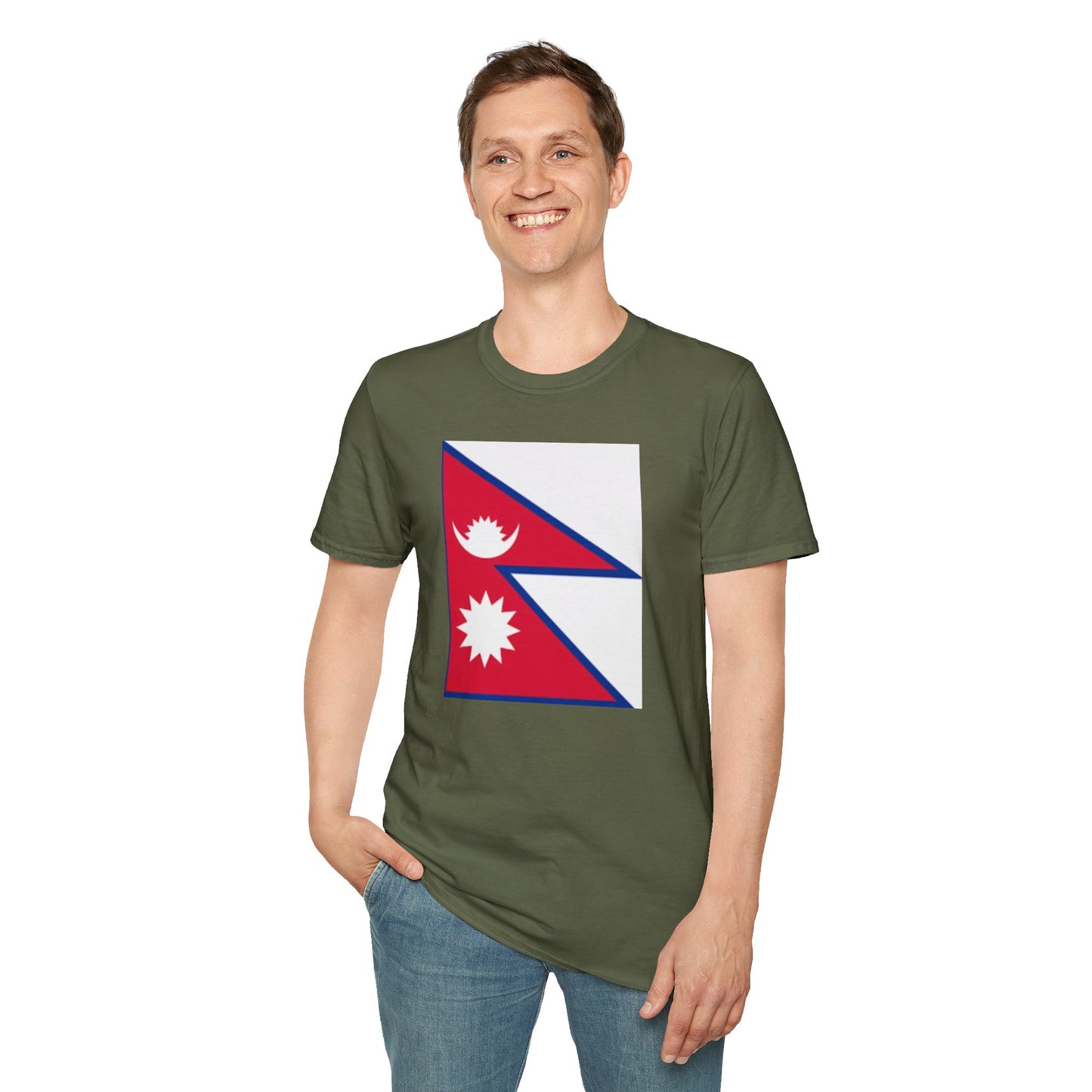 Unisex Softstyle T-Shirt -- Nepal
