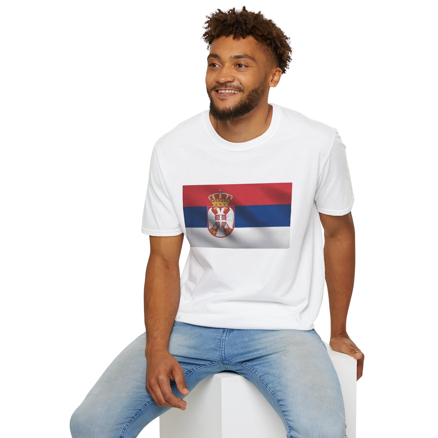 Unisex Softstyle T-Shirt -- Serbia