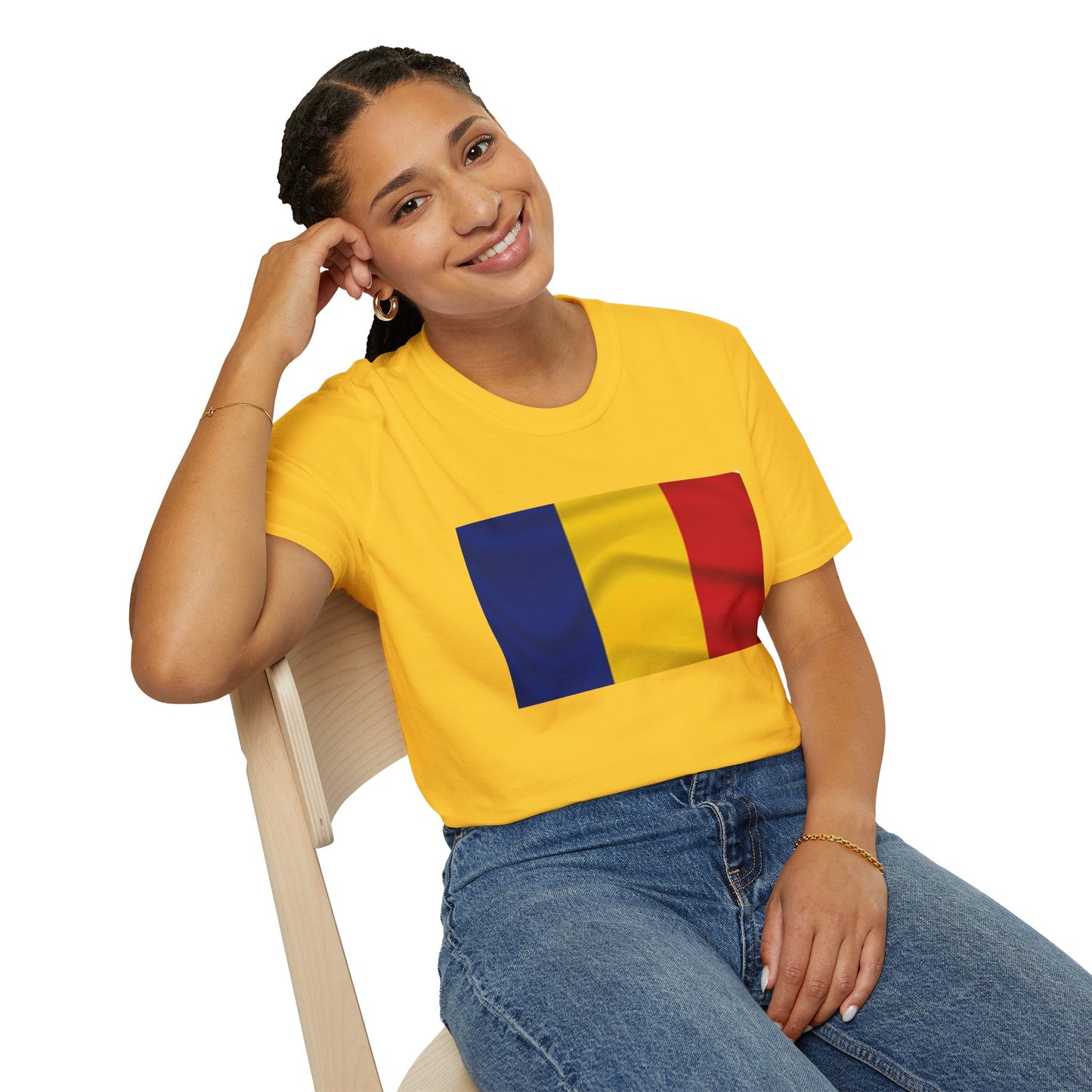Unisex Softstyle T-Shirt -- Romania