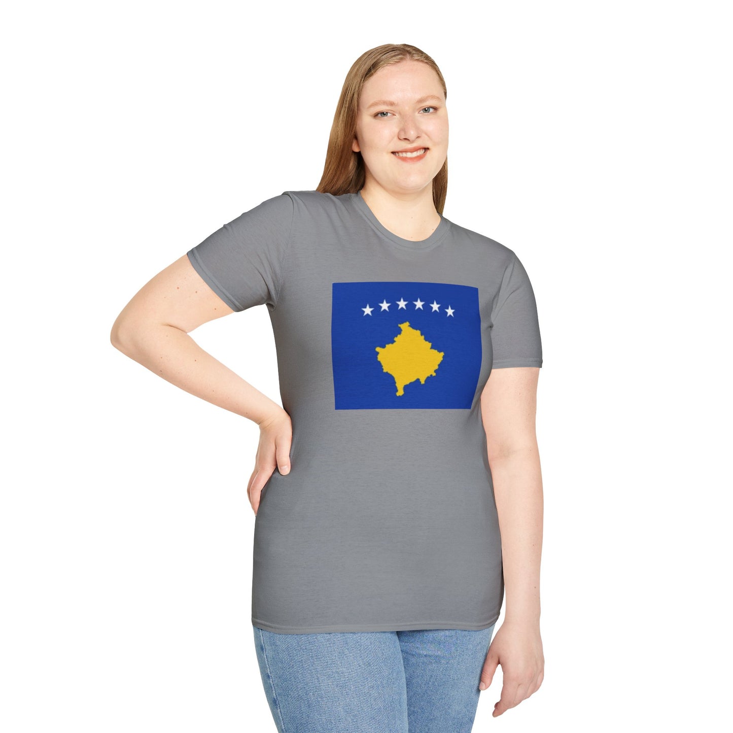 Unisex Softstyle T-Shirt -- Kosovo