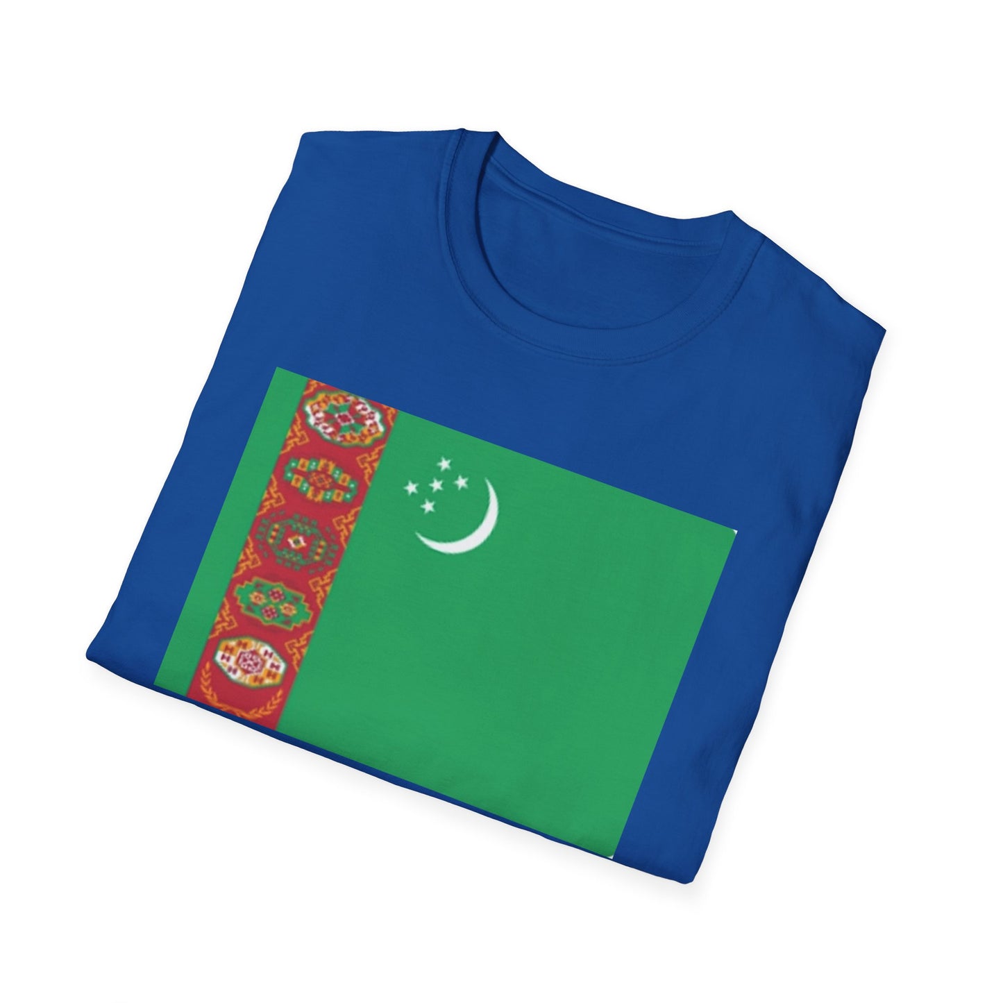 Unisex Softstyle T-Shirt -- Turkmenistan