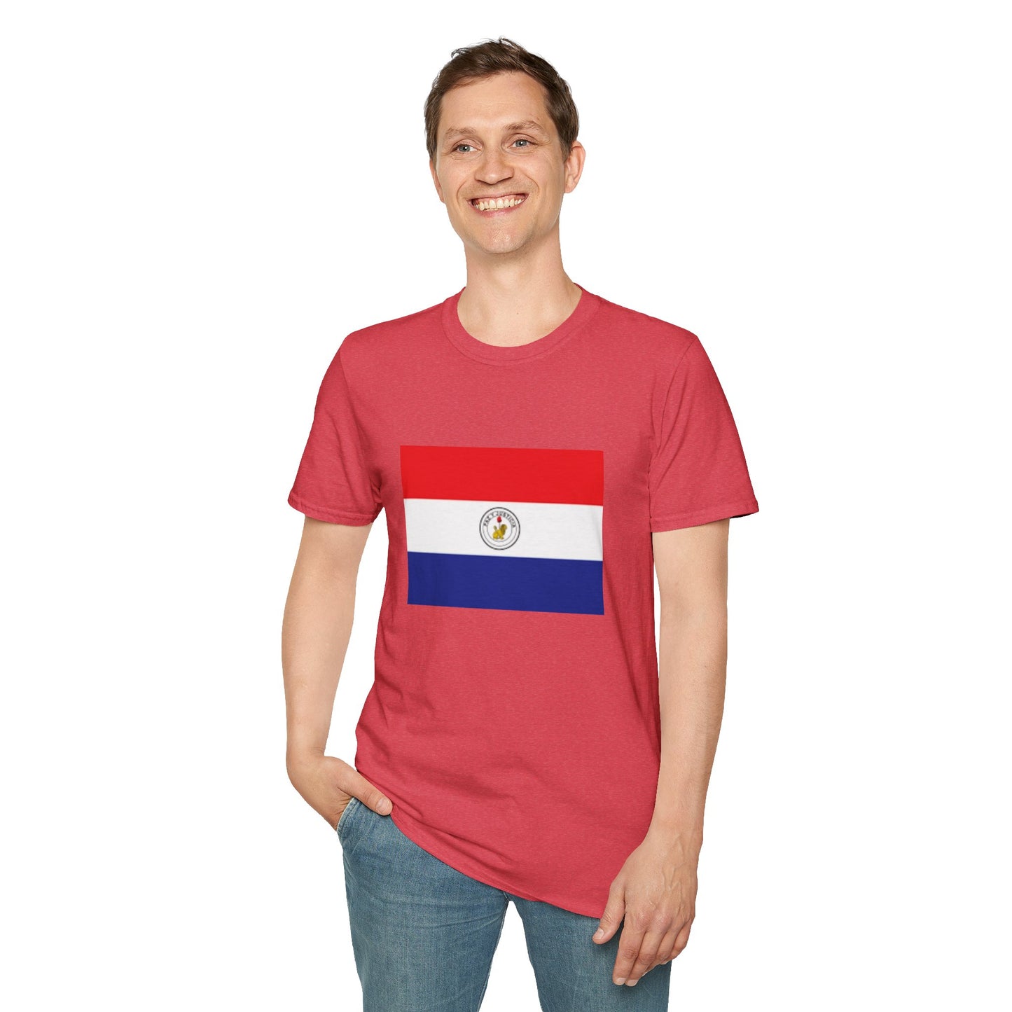 Unisex Softstyle T-Shirt -- Paraguay