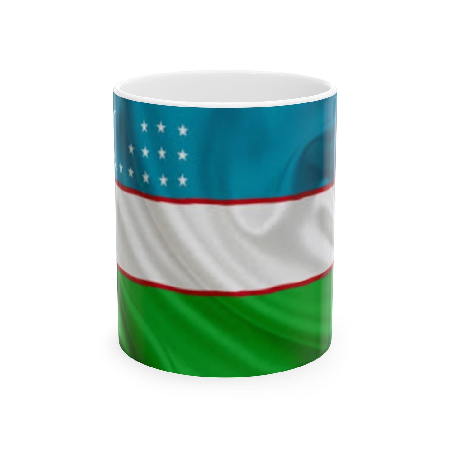 Ceramic Mug, 11oz -- Uzbekistan