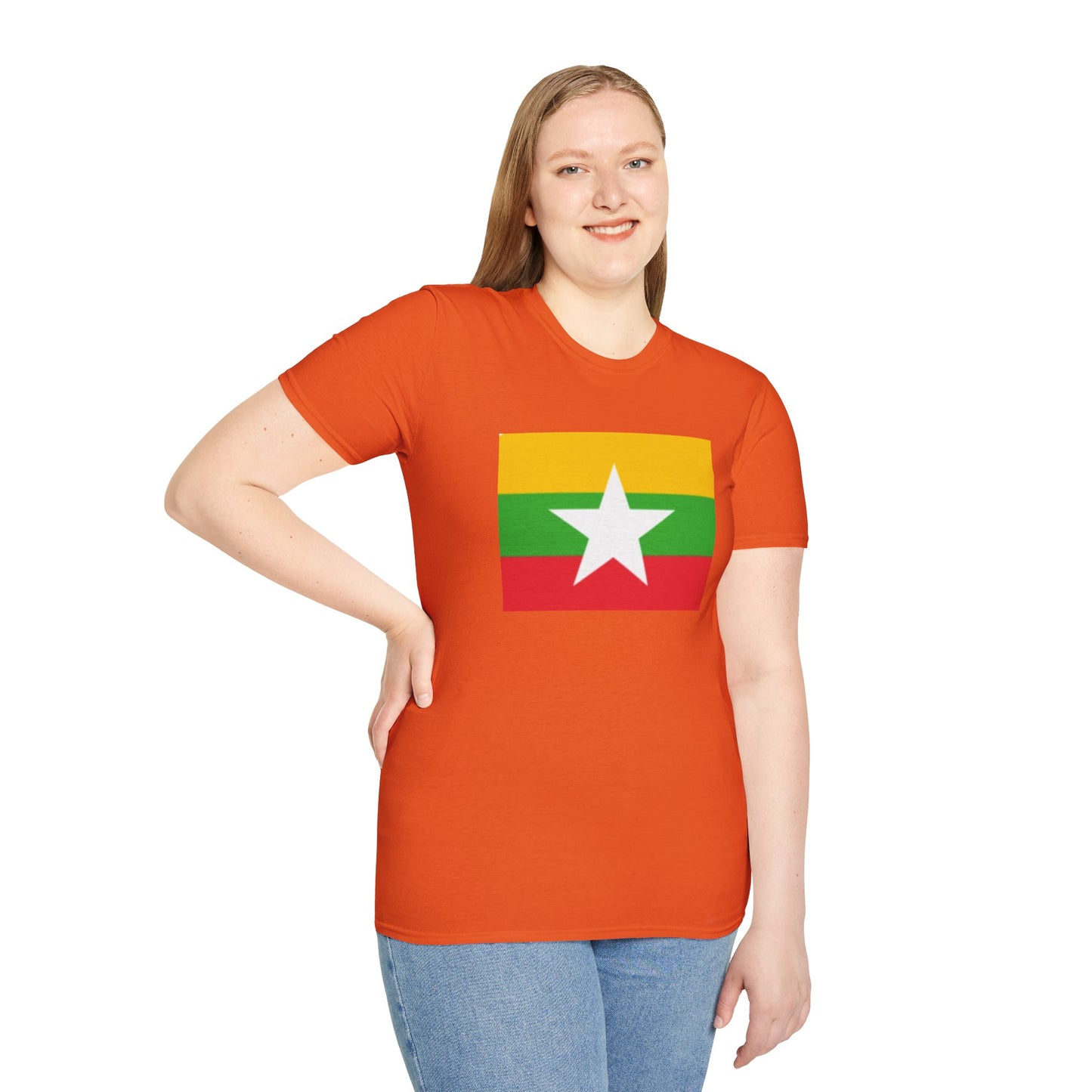 Unisex Softstyle T-Shirt -- Myanmar