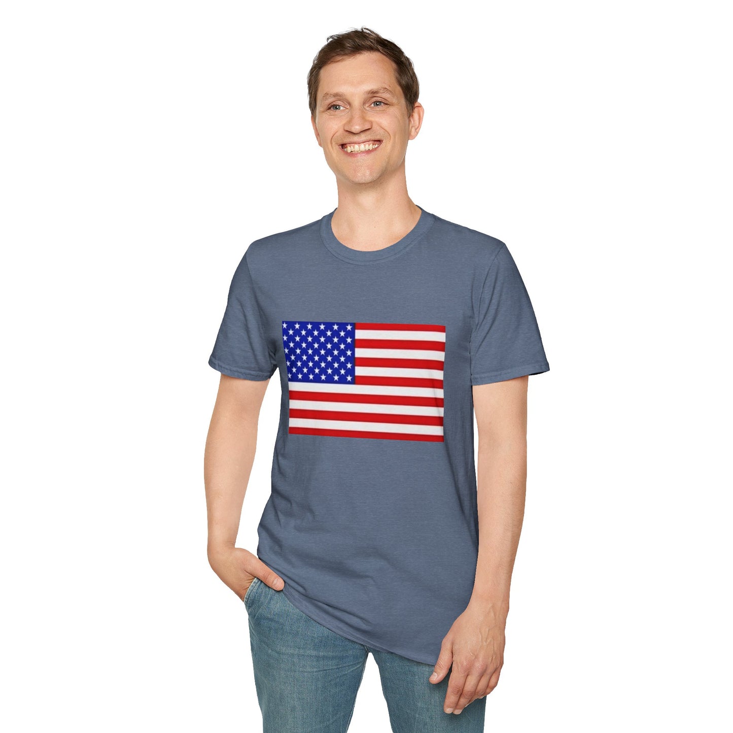 Unisex Softstyle T-Shirt -- USA
