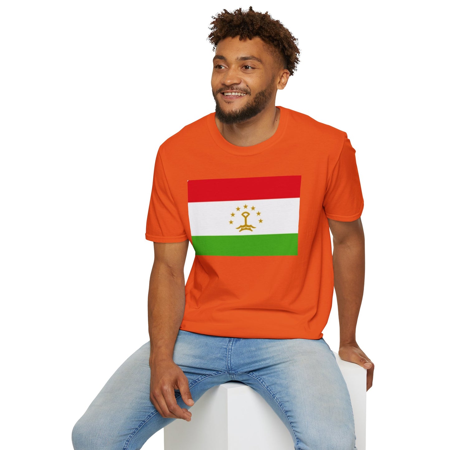 Unisex Softstyle T-Shirt -- Tajikistan