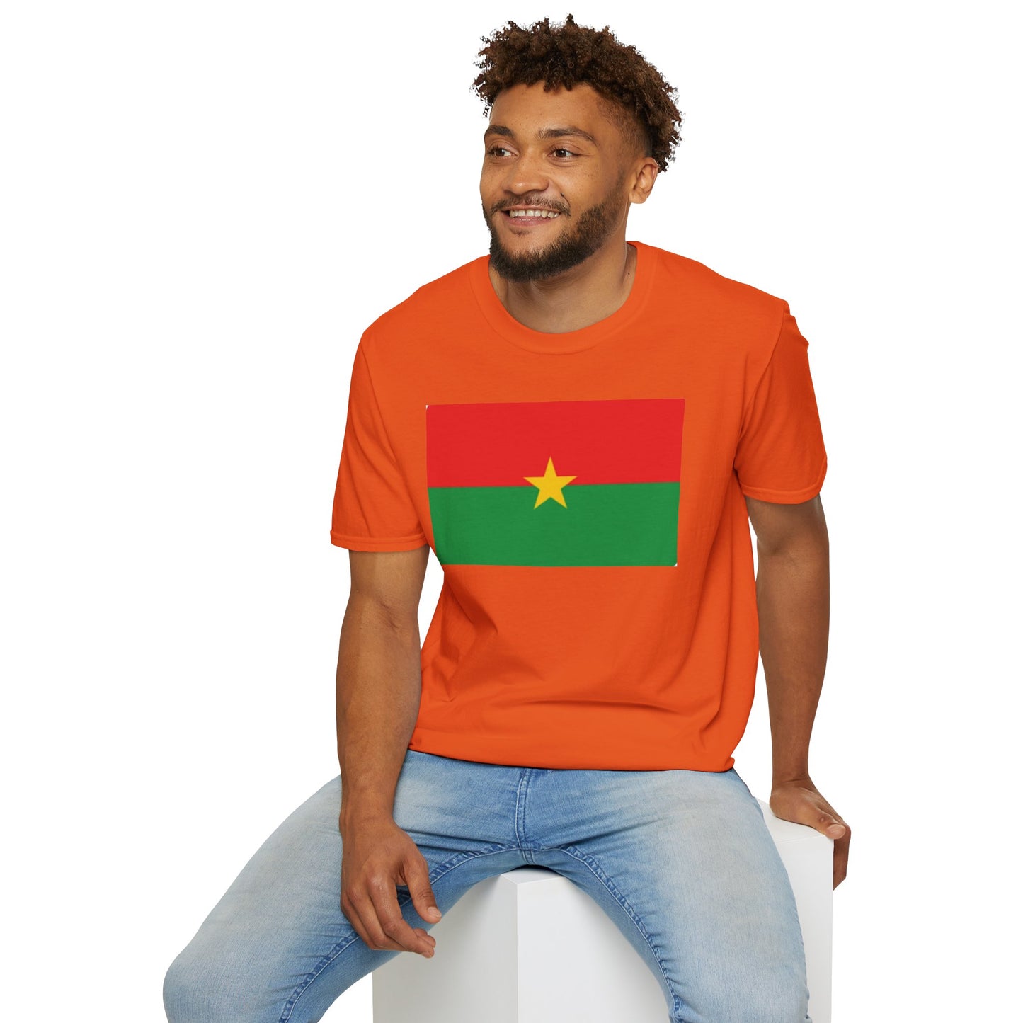 Unisex Softstyle T-Shirt -- Burkina Faso