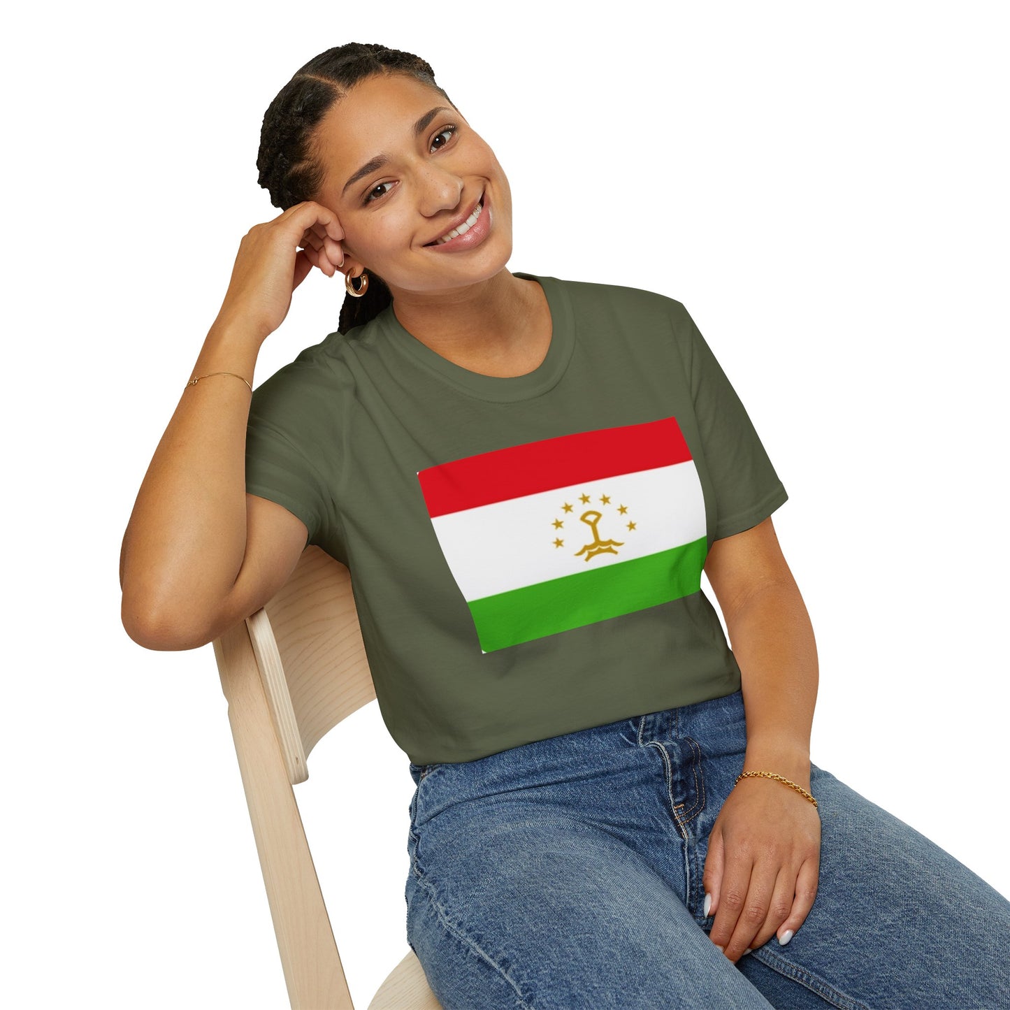 Unisex Softstyle T-Shirt -- Tajikistan