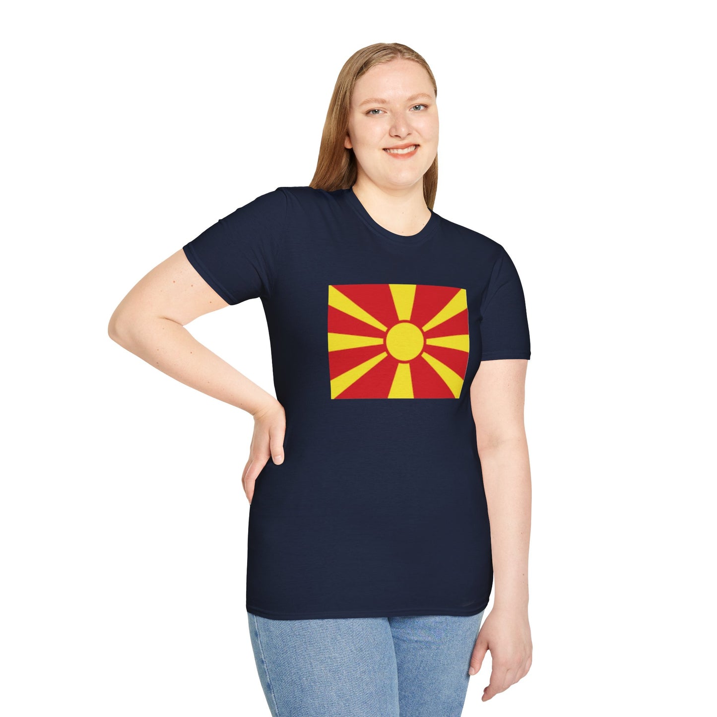 Unisex Softstyle T-Shirt -- North Macedonia