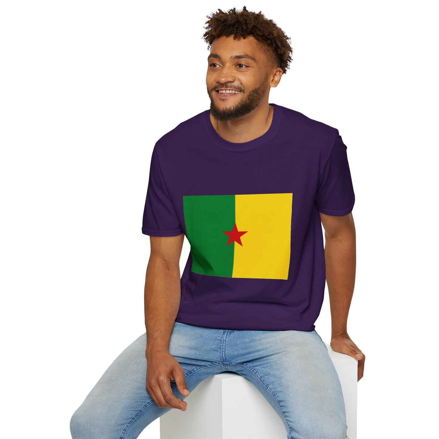 Unisex Softstyle T-Shirt -- French Guiana
