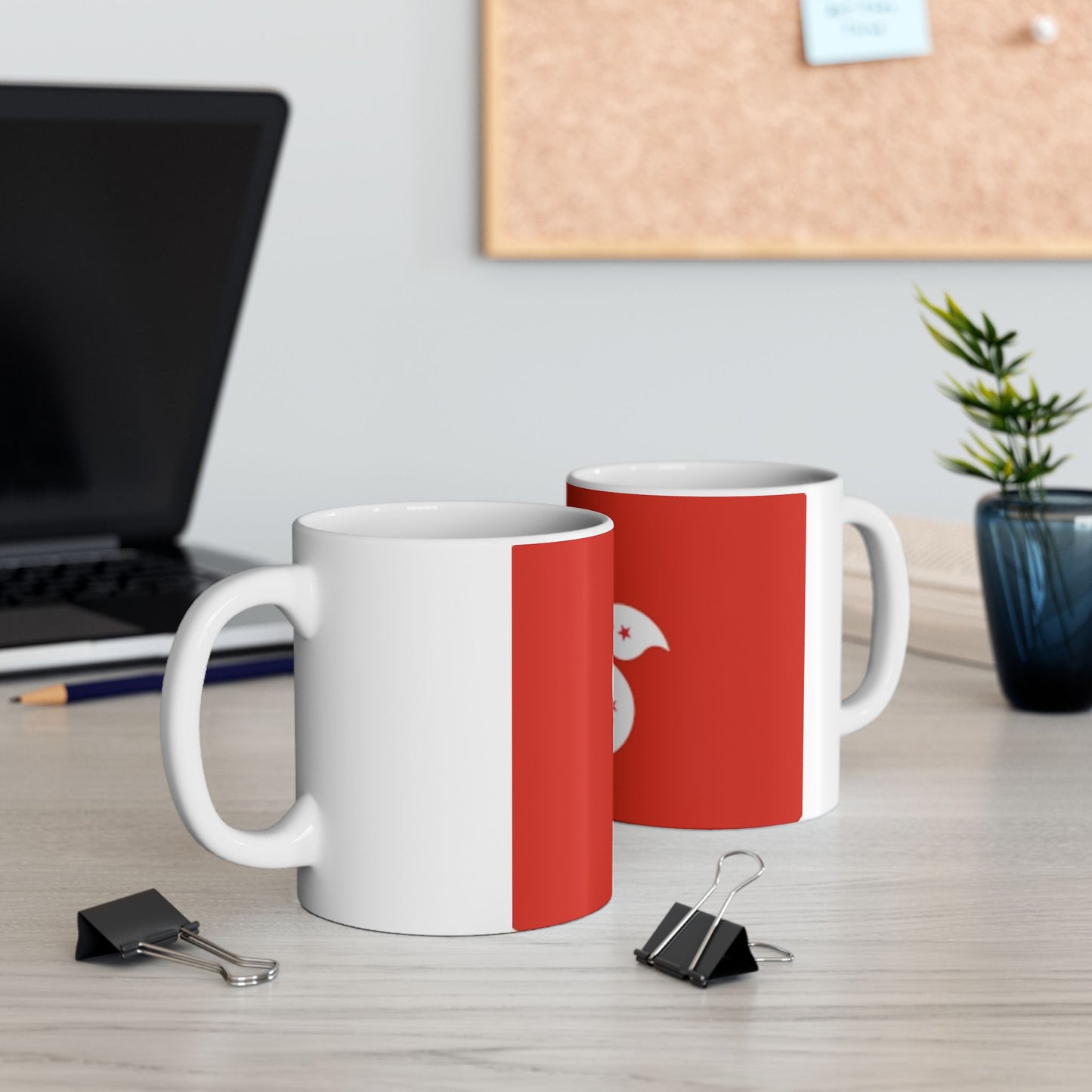 Ceramic Mug, 11oz -- Hong Kong