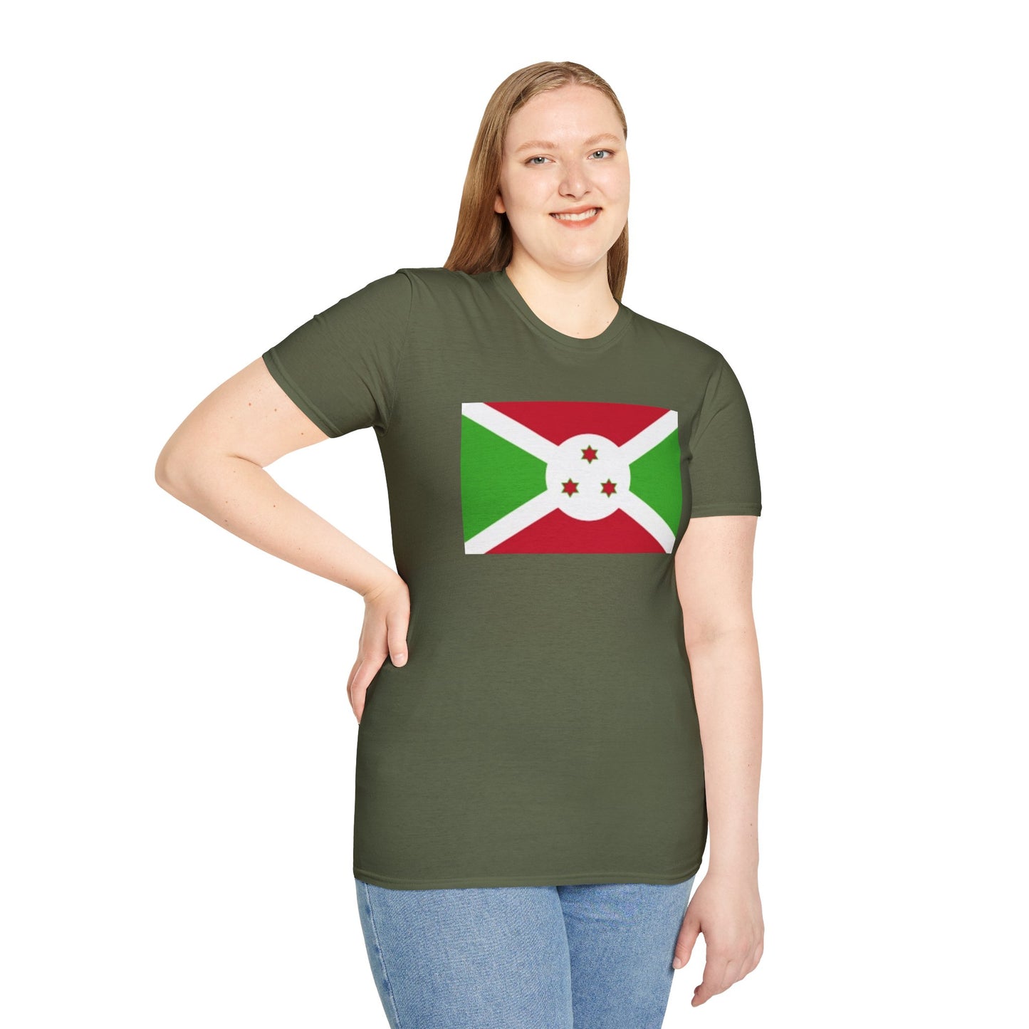 Unisex Softstyle T-Shirt -- Burundi