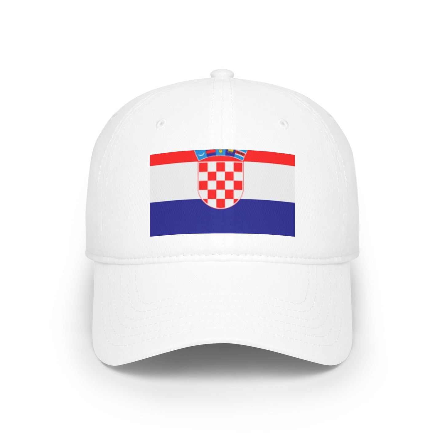 Low Profile Baseball Cap -- Croatia