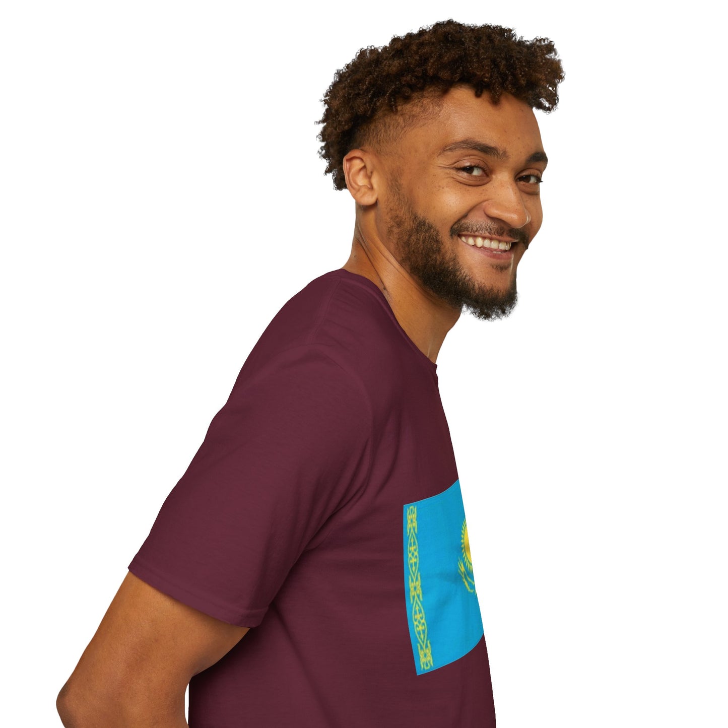 Unisex Softstyle T-Shirt -- Kazakhstan
