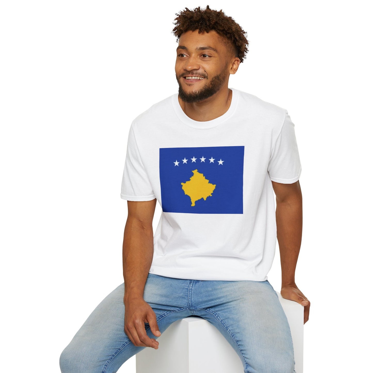 Unisex Softstyle T-Shirt -- Kosovo