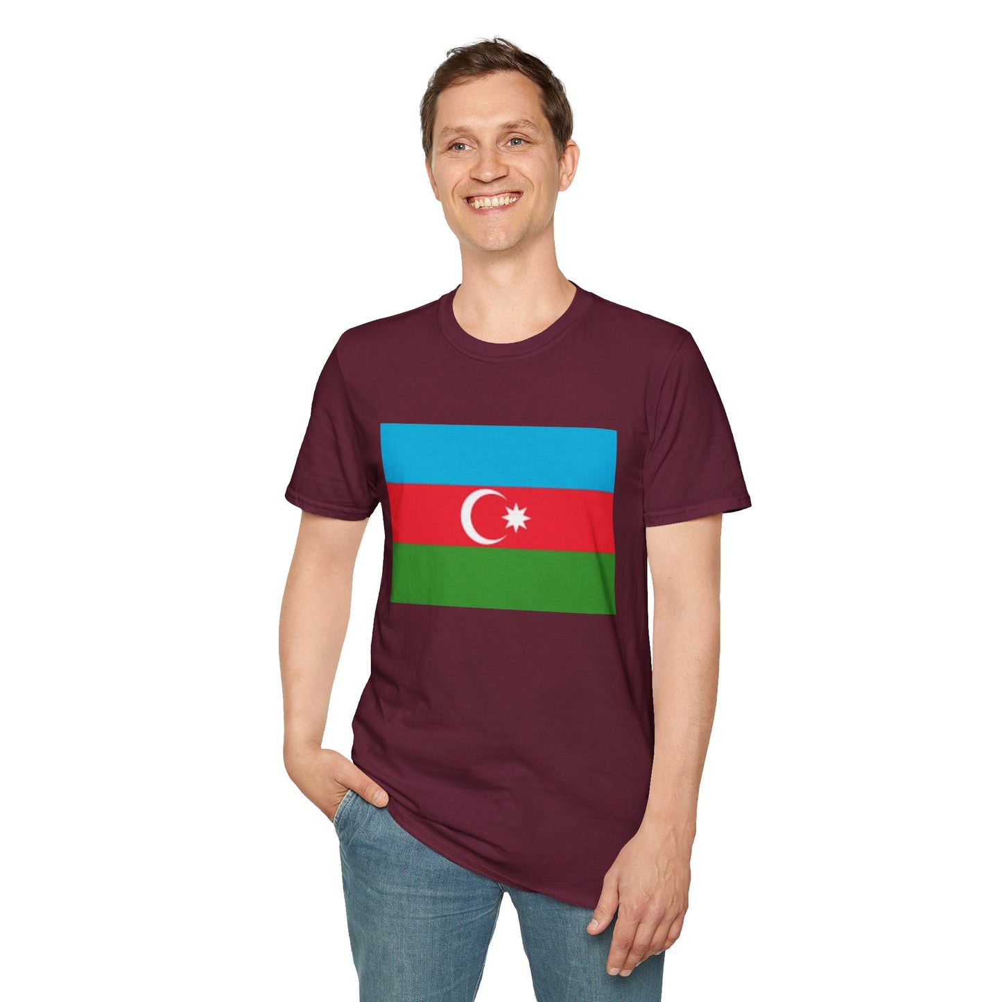 Unisex Softstyle T-Shirt -- Azerbaijan