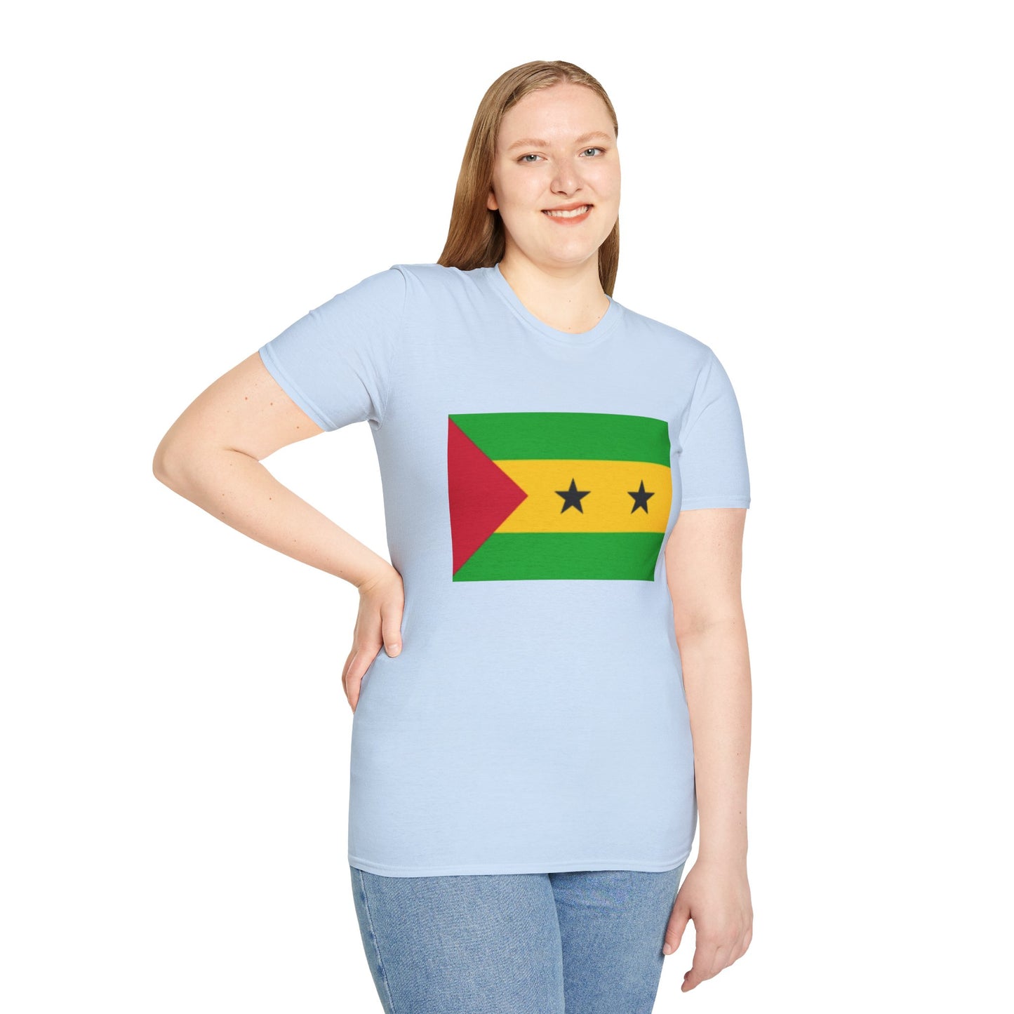 Unisex Softstyle T-Shirt -- Sao Tome and Principe