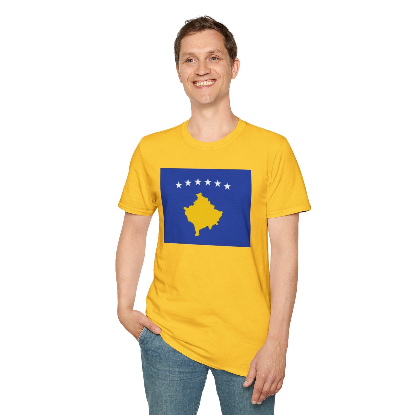 Unisex Softstyle T-Shirt -- Kosovo