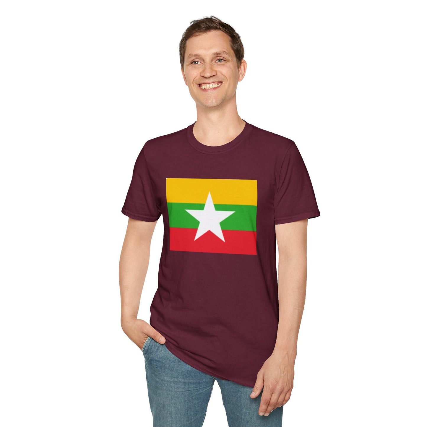 Unisex Softstyle T-Shirt -- Myanmar