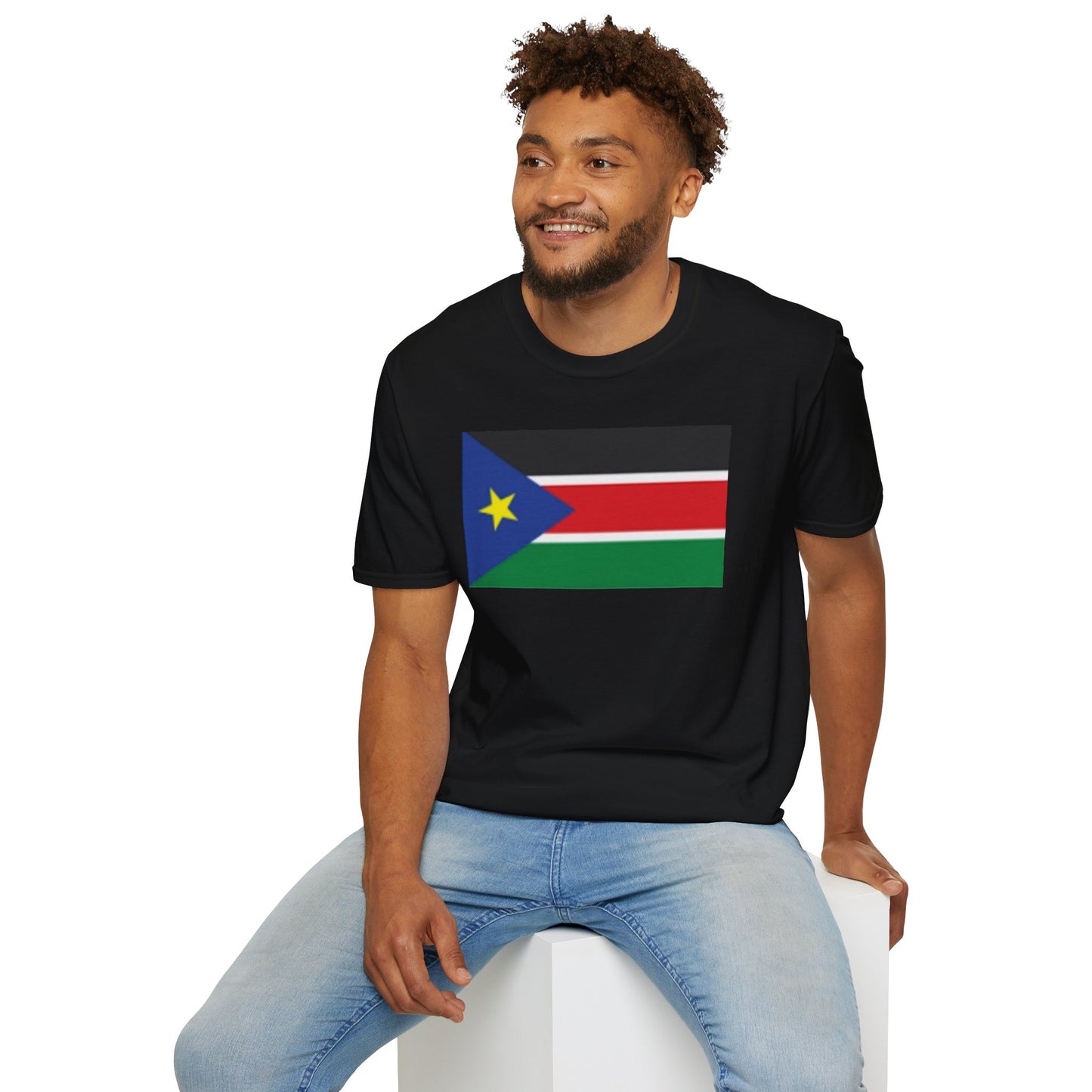 Unisex Softstyle T-Shirt -- South Sudan