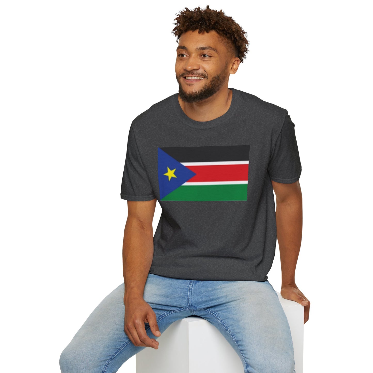 Unisex Softstyle T-Shirt -- South Sudan