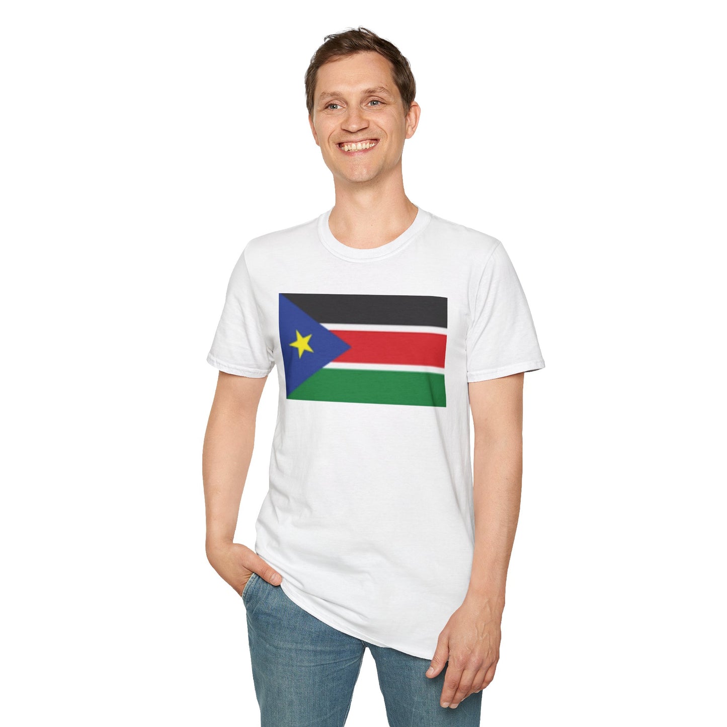 Unisex Softstyle T-Shirt -- South Sudan