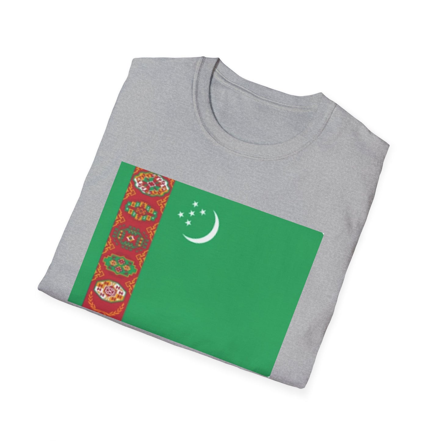 Unisex Softstyle T-Shirt -- Turkmenistan