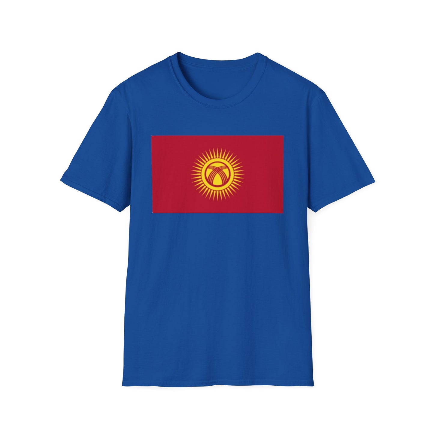 Unisex Softstyle T-Shirt -- Kyrgyzstan