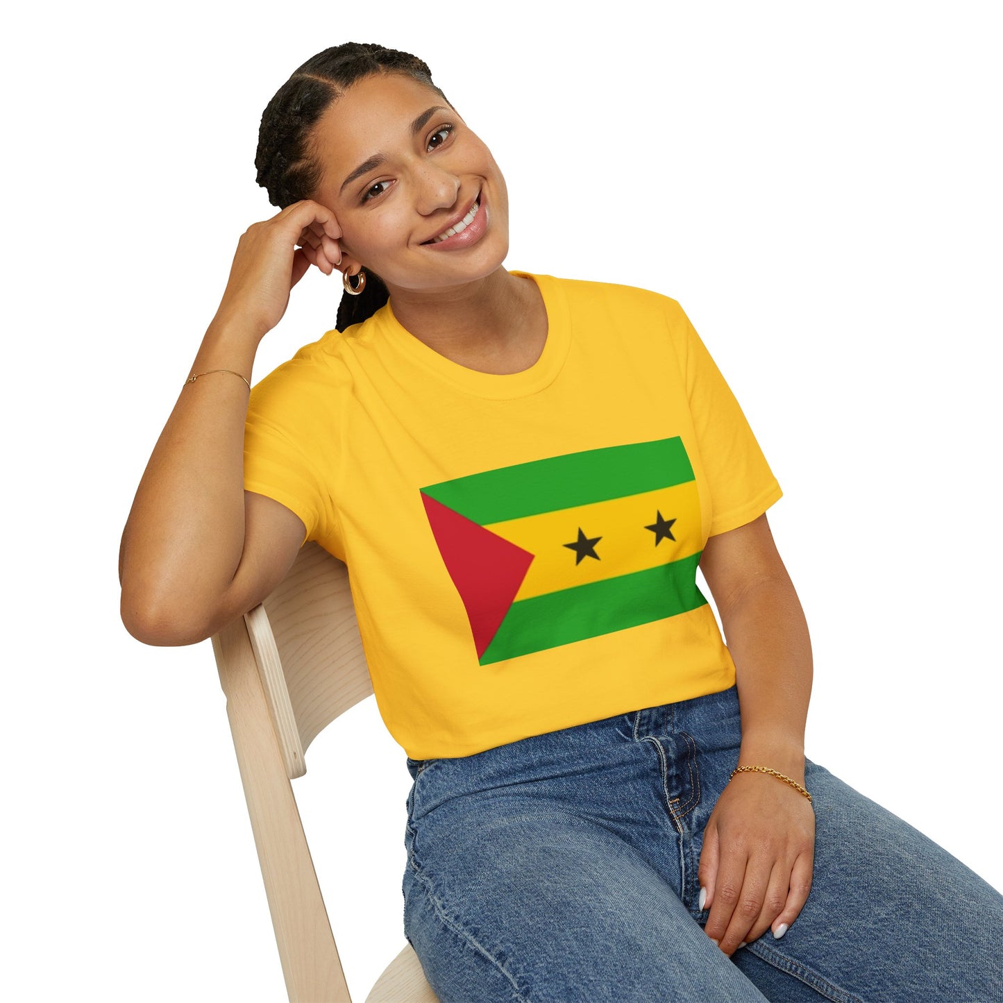 Unisex Softstyle T-Shirt -- Sao Tome and Principe