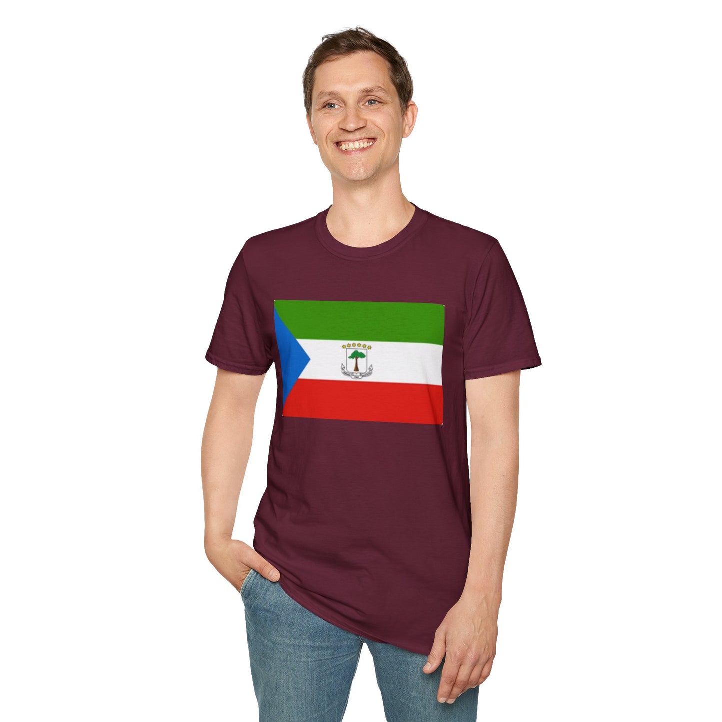 Unisex Softstyle T-Shirt -- Equatorial Guinea