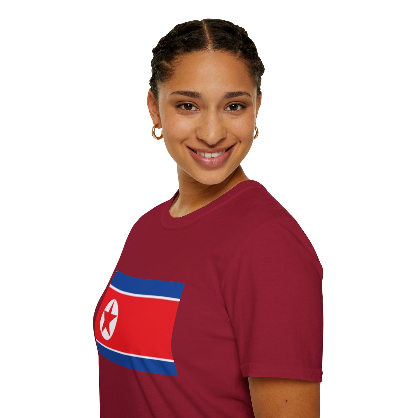 Unisex Softstyle T-Shirt -- North Korea
