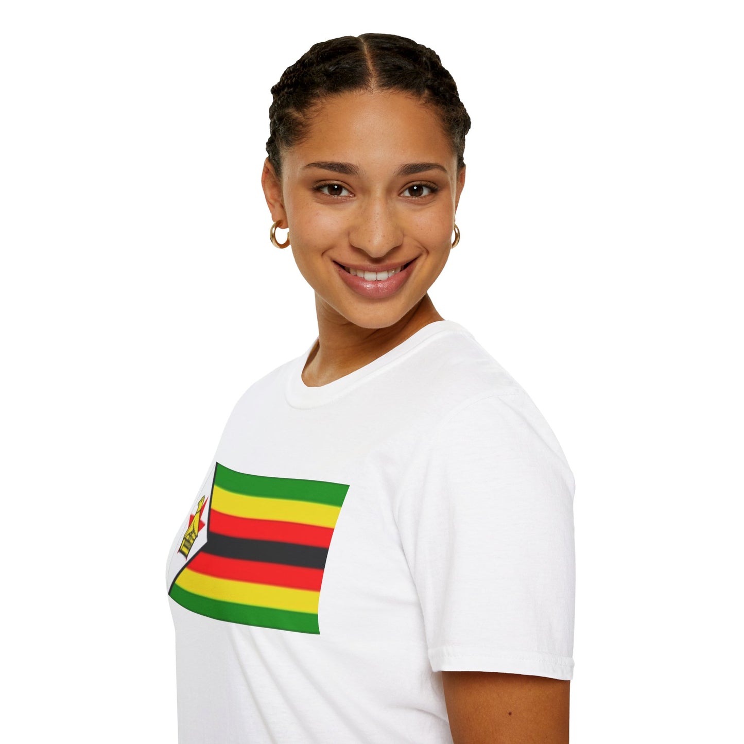Unisex Softstyle T-Shirt -- Zimbabwe