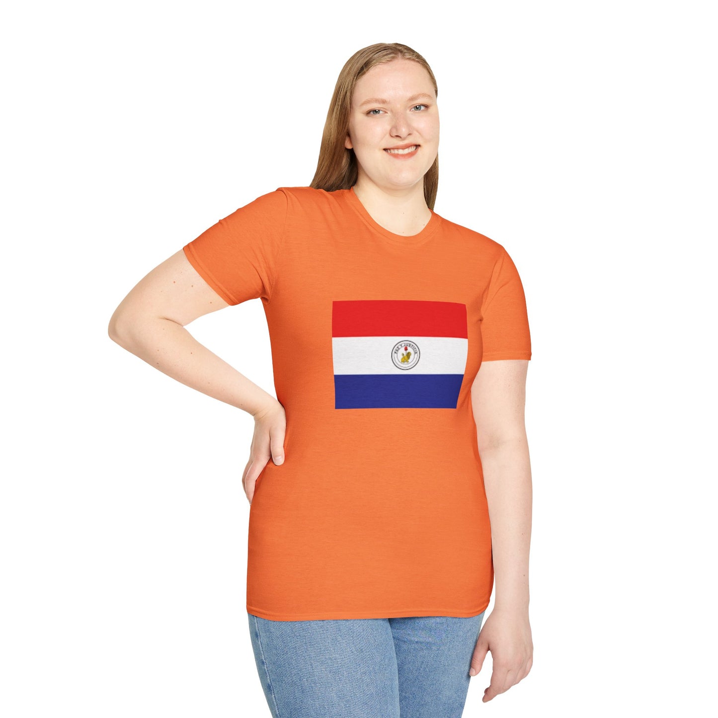 Unisex Softstyle T-Shirt -- Paraguay