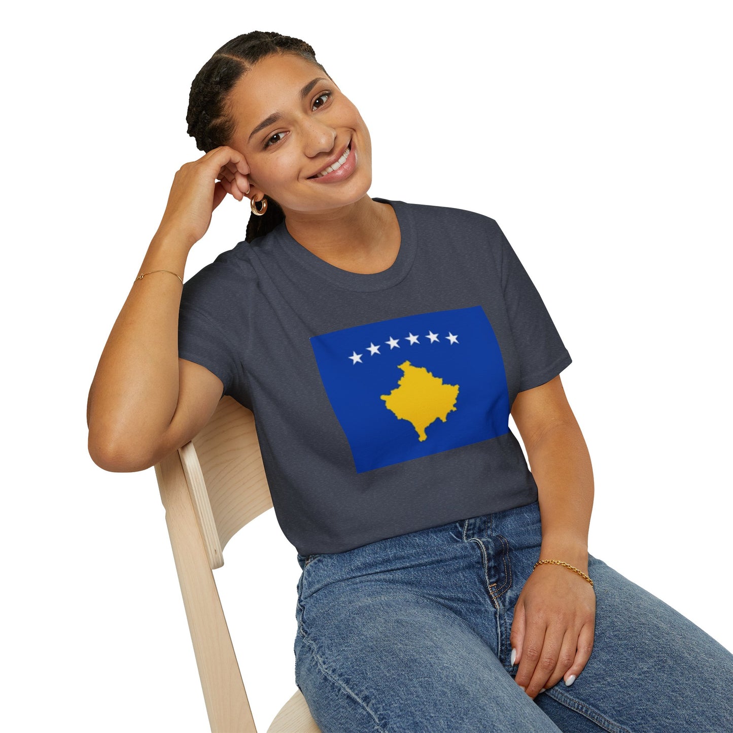 Unisex Softstyle T-Shirt -- Kosovo