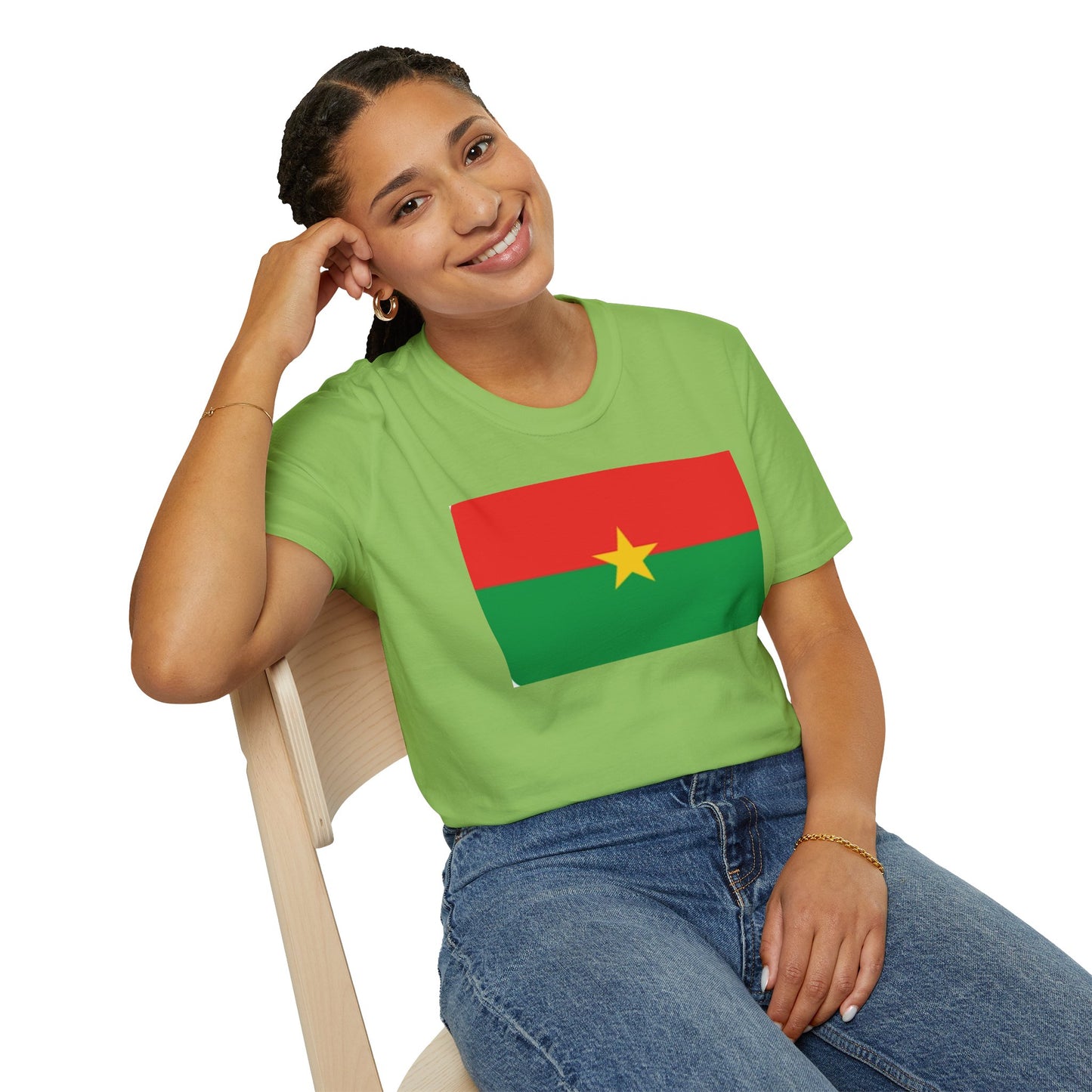 Unisex Softstyle T-Shirt -- Burkina Faso