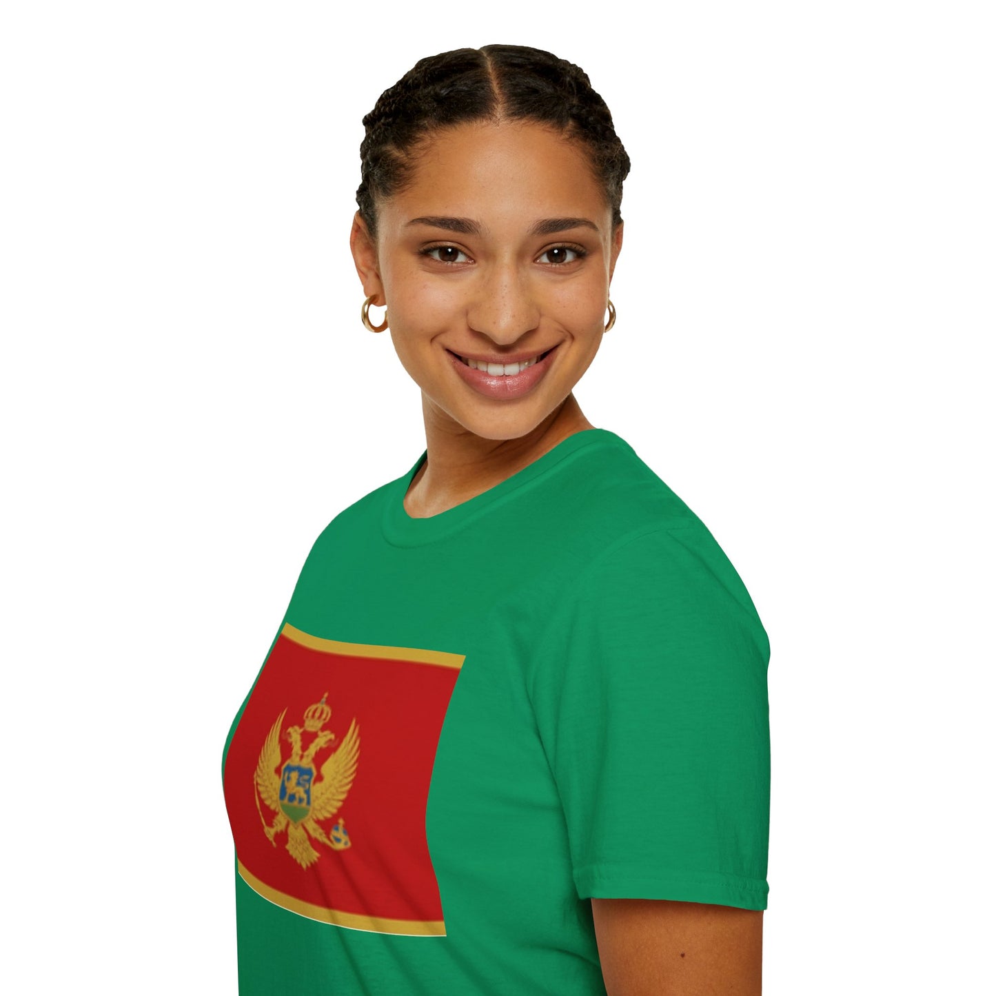 Unisex Softstyle T-Shirt -- Montenegro
