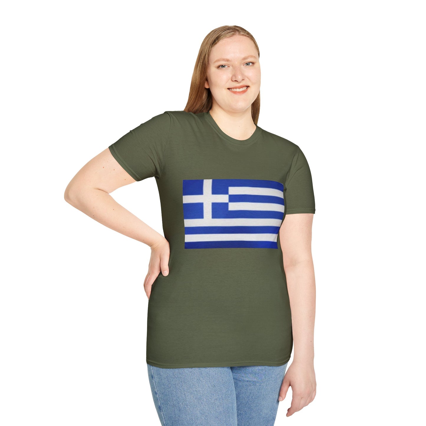 Unisex Softstyle T-Shirt -- Greece