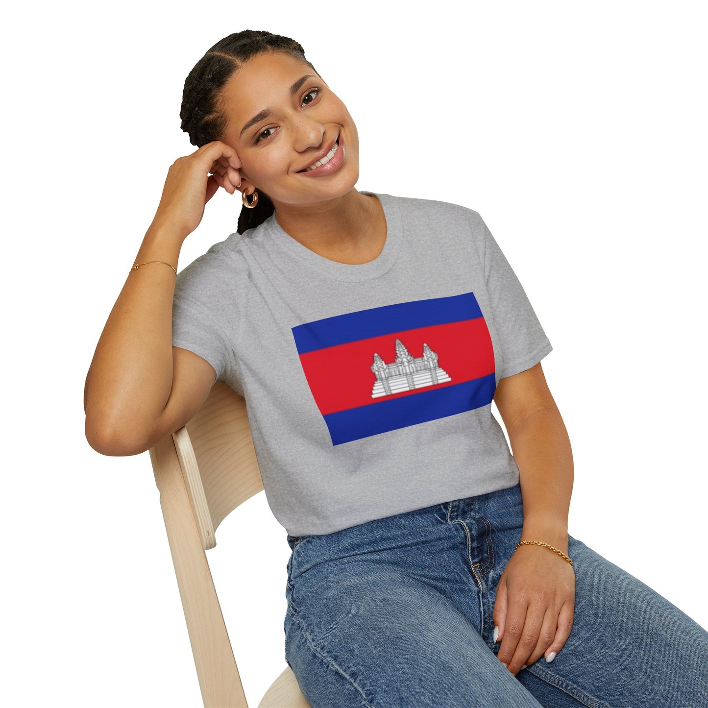 Unisex Softstyle T-Shirt -- Cambodia