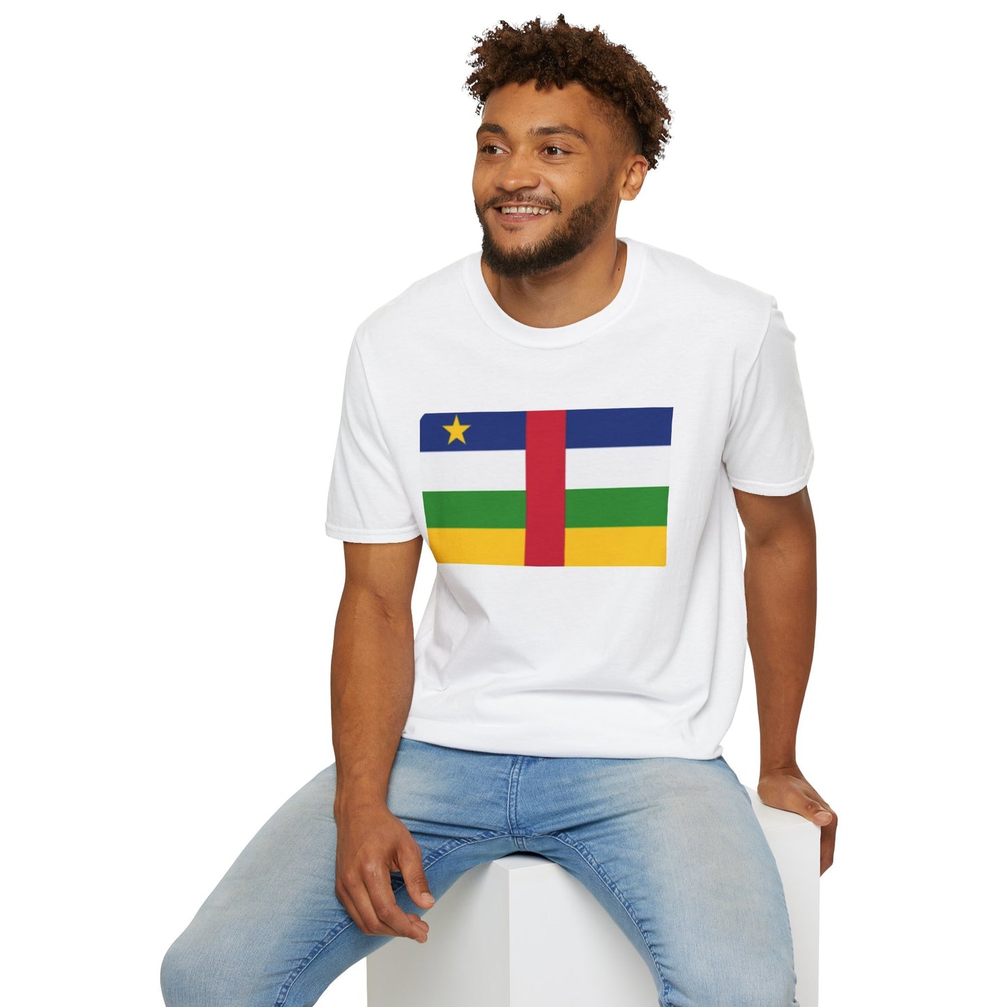 Unisex Softstyle T-Shirt - Central African Republic