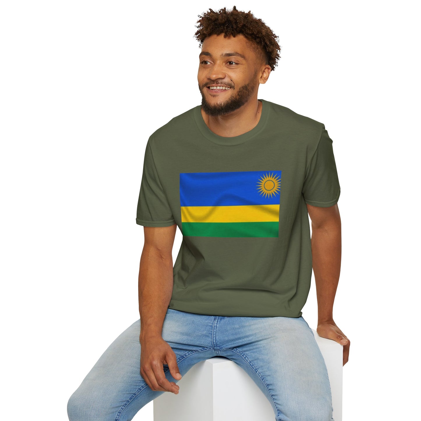 Unisex Softstyle T-Shirt -- Rwanda