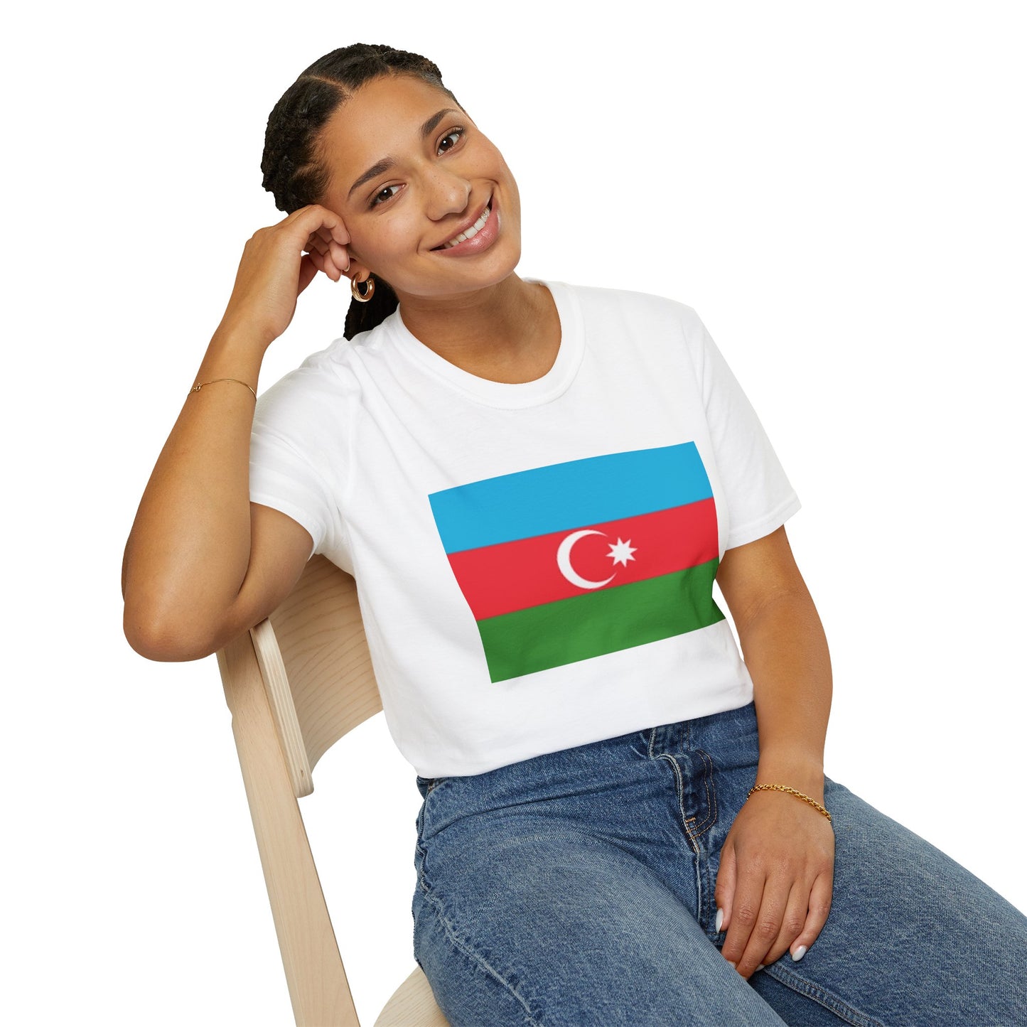 Unisex Softstyle T-Shirt -- Azerbaijan