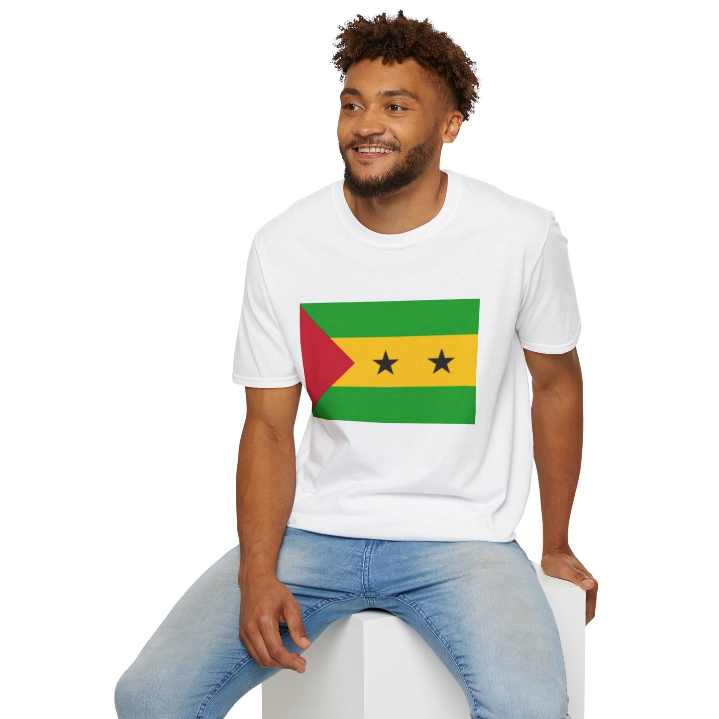 Unisex Softstyle T-Shirt -- Sao Tome and Principe