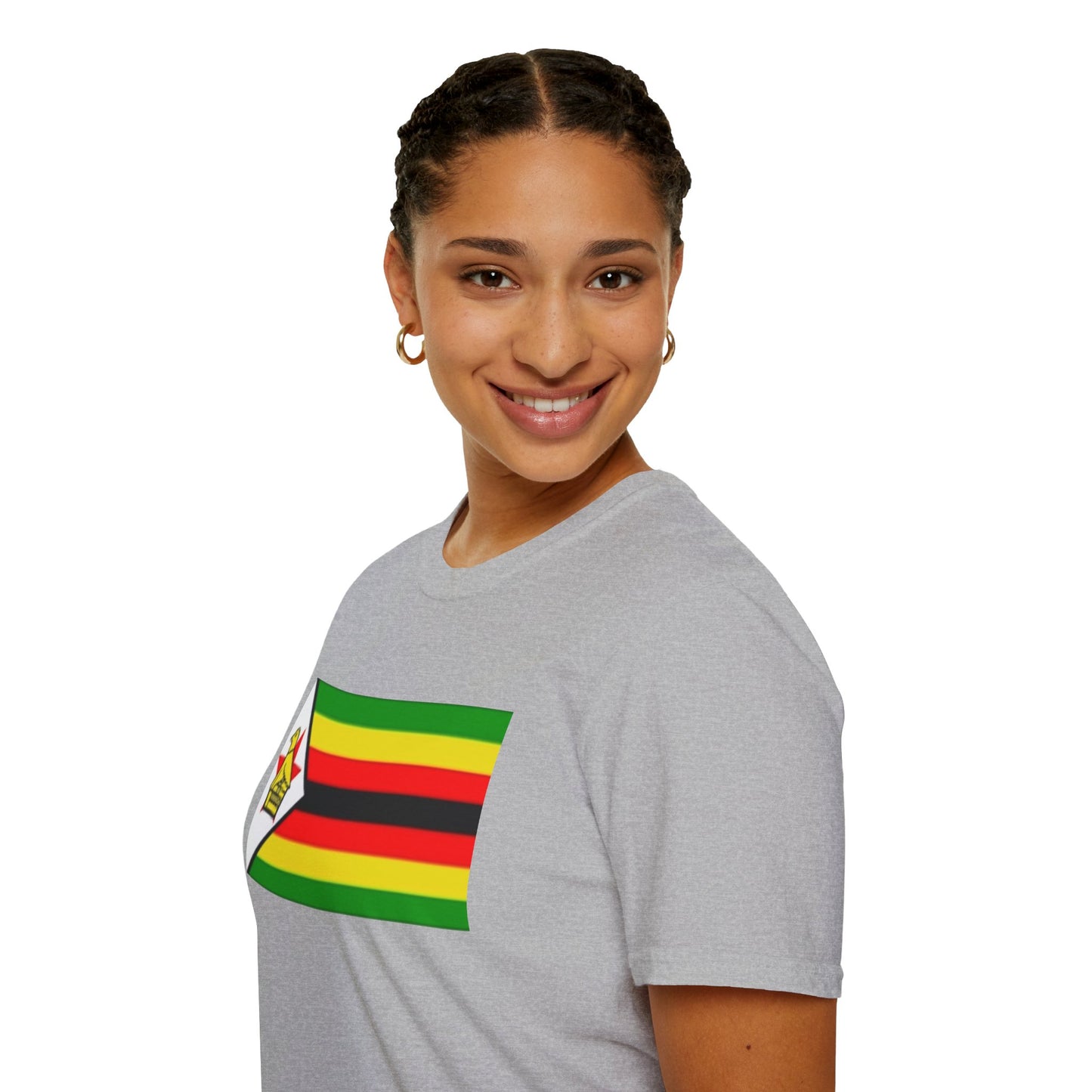 Unisex Softstyle T-Shirt -- Zimbabwe