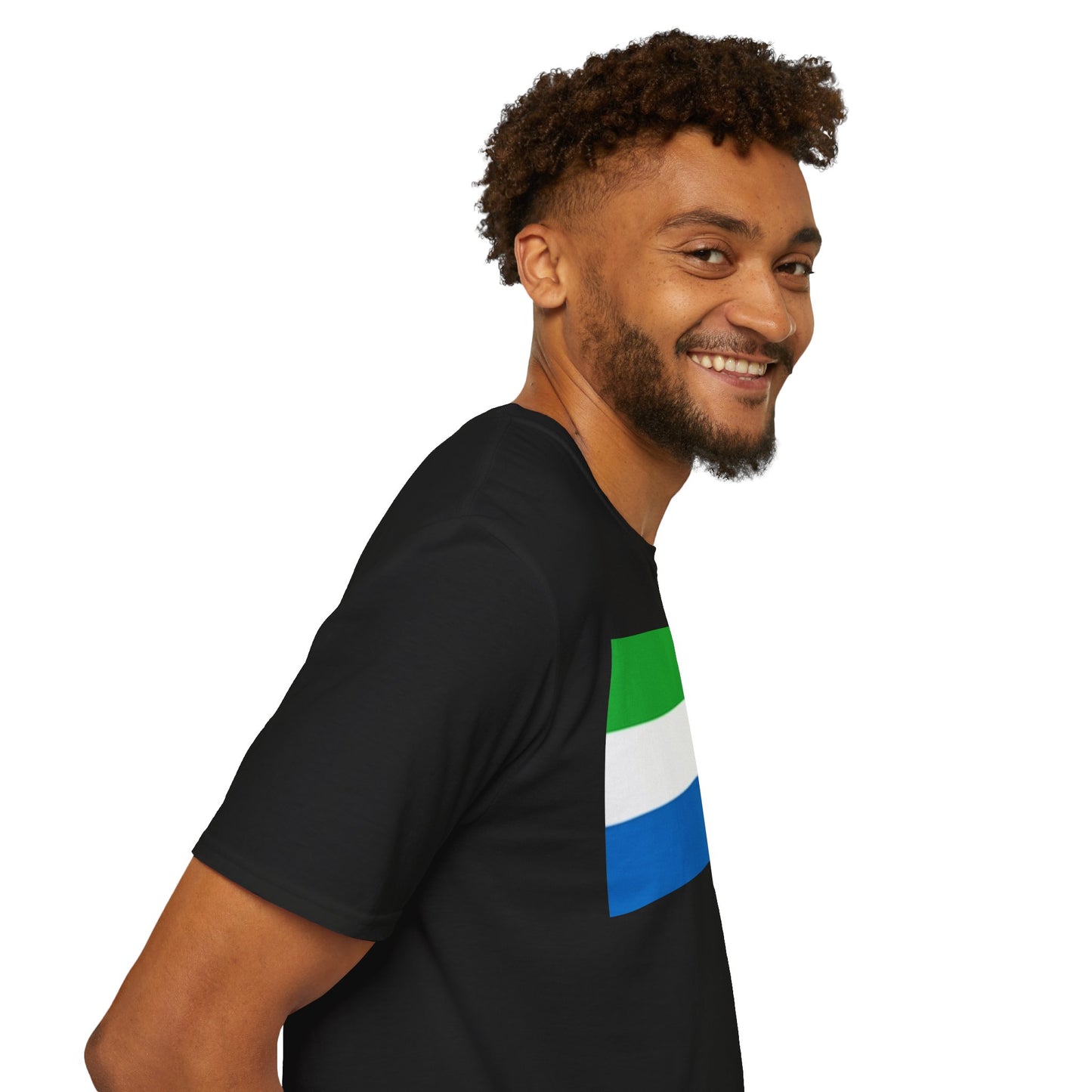 Unisex Softstyle T-Shirt -- Sierra Leone