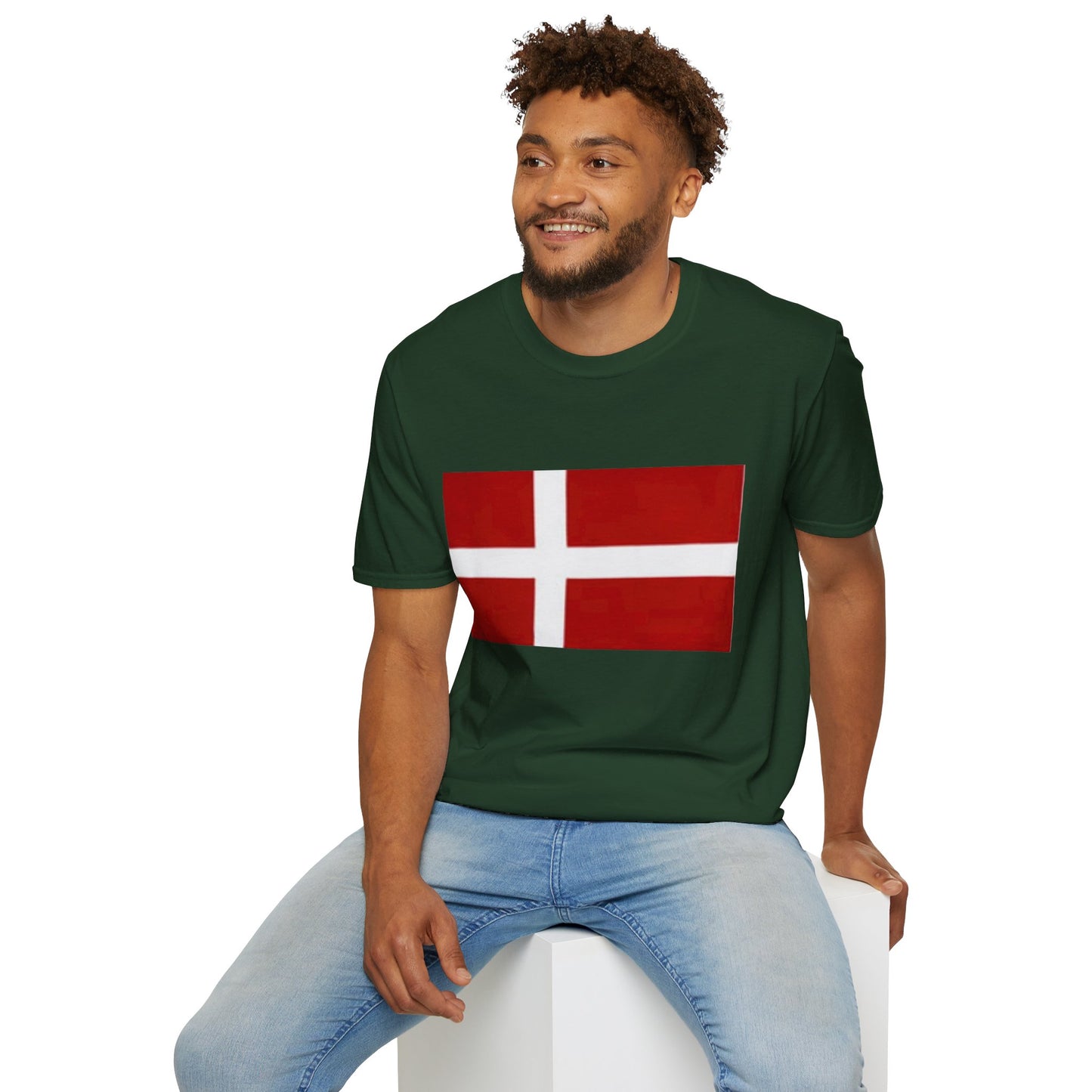 Unisex Softstyle T-Shirt -- Denmark