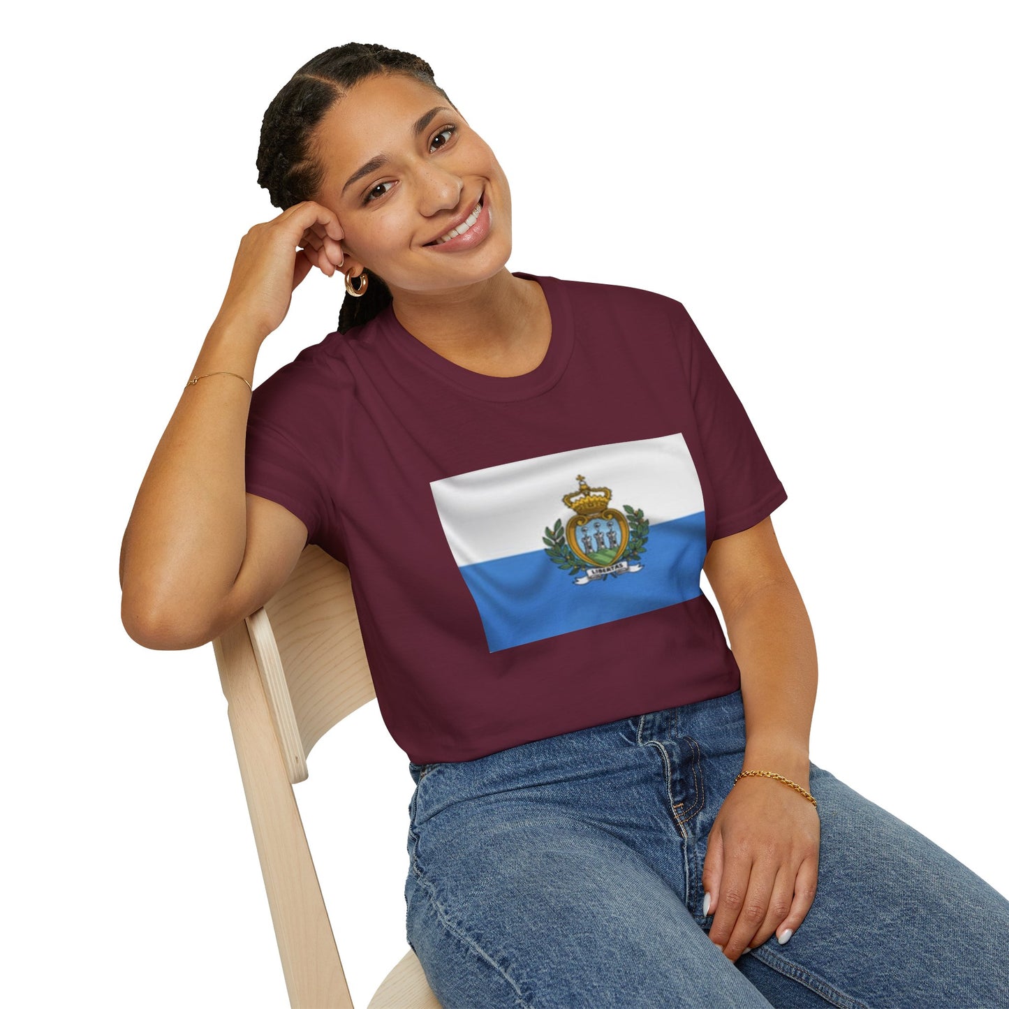 Unisex Softstyle T-Shirt -- San Marino