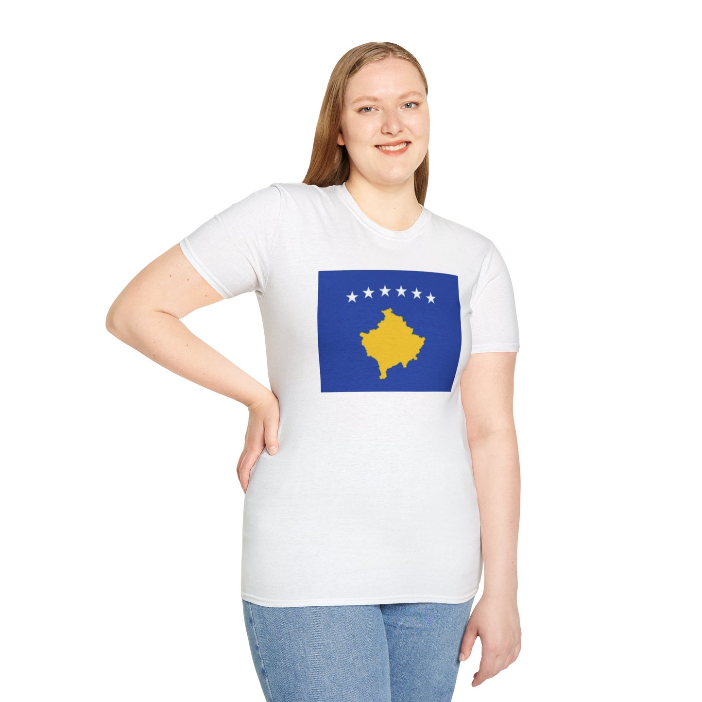 Unisex Softstyle T-Shirt -- Kosovo