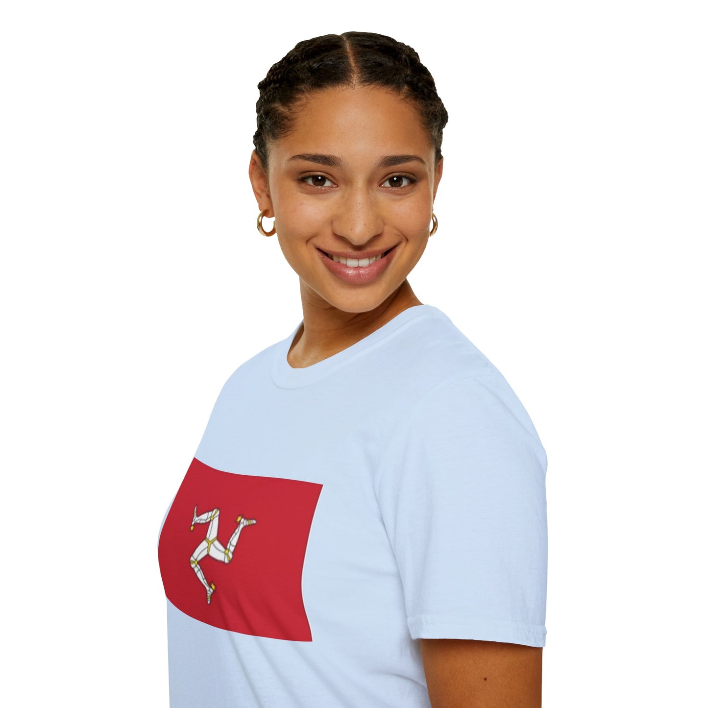 Unisex Softstyle T-Shirt -- Isle of Man