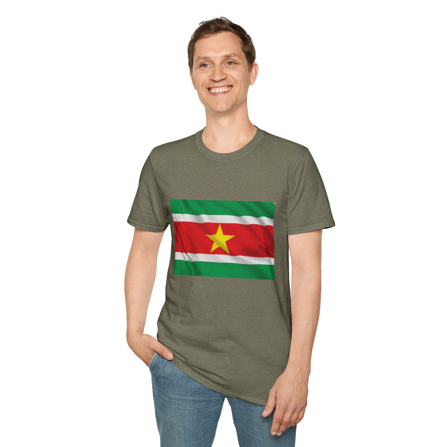 Unisex Softstyle T-Shirt -- Suriname