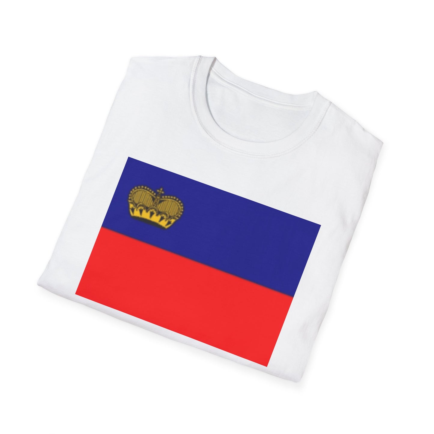 Unisex Softstyle T-Shirt -- Liechtenstein